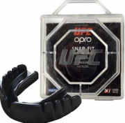 Капа OPRO Junior Snap-Fit UFC Hologram Black фото